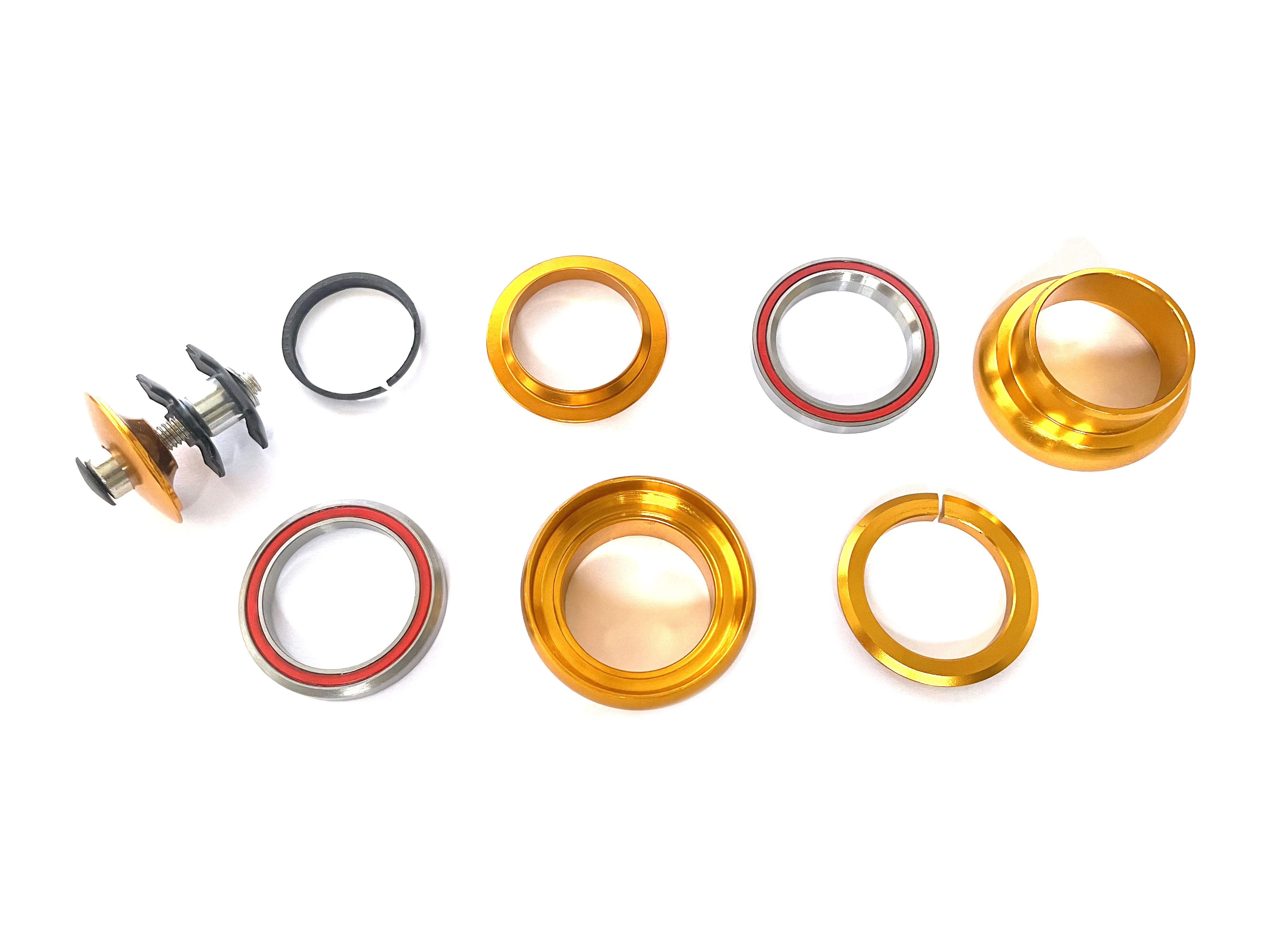 Bicycle Aluminum Alloy 34mm 2 Sealed Bearing Headset MTB Road Bike Headset