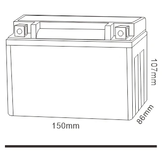 12v 9ah Rechargeable sealed Lead Acid Battery for Motorcycle