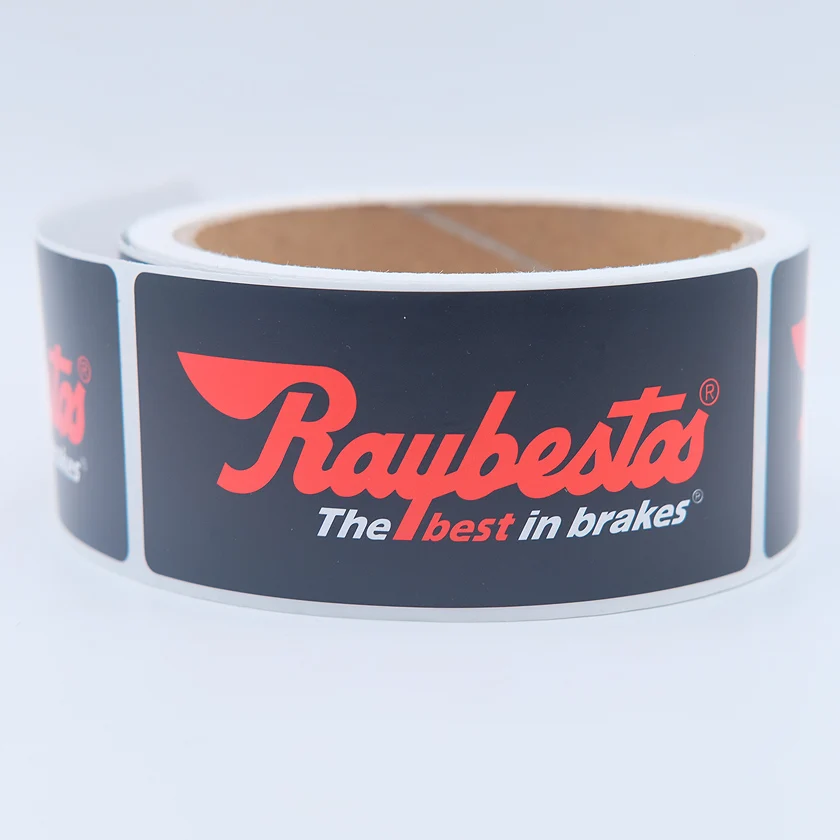 
Custom Brand Logo Sticker Waterproof Label Printing 