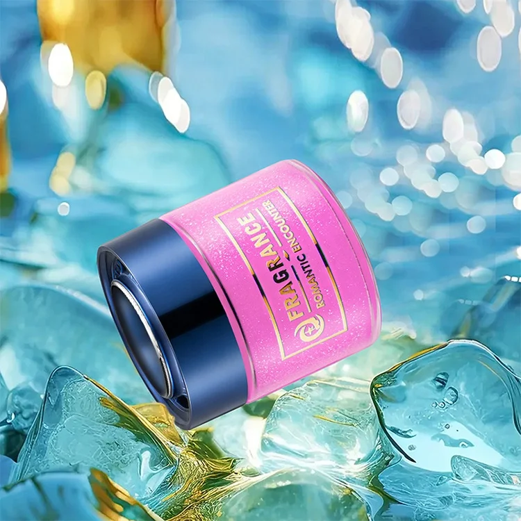 Quicksand Solid Balm Long-lasting Light Fragrance Cup Holder Fragrance Decoration Areon Car Air Freshener Gel