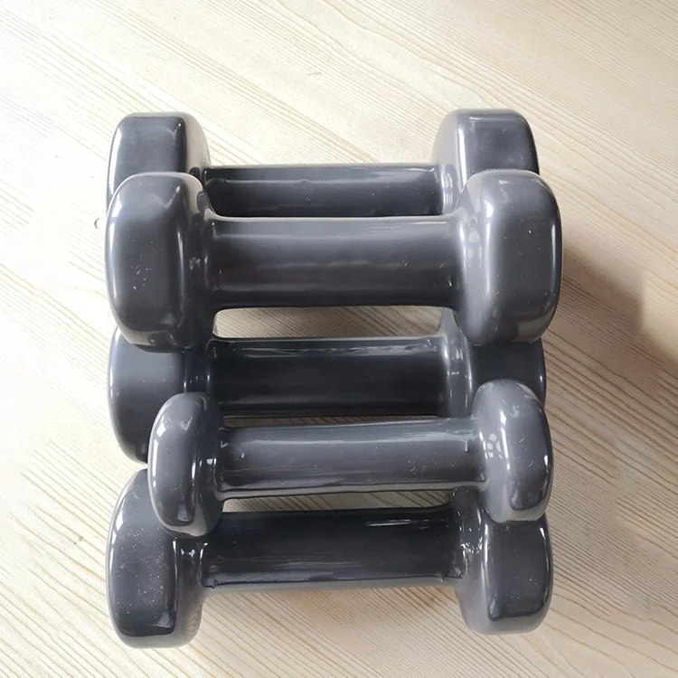 Vinyl Dipping Neoprene Cast Iron Fitness Equipment Hex head Hexagon Dumbbell