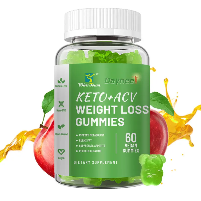 Small Order Low Price Slimming Gummies Fat Burning ACV Pure Extract Keto Apple Cider Vinegar with Mother