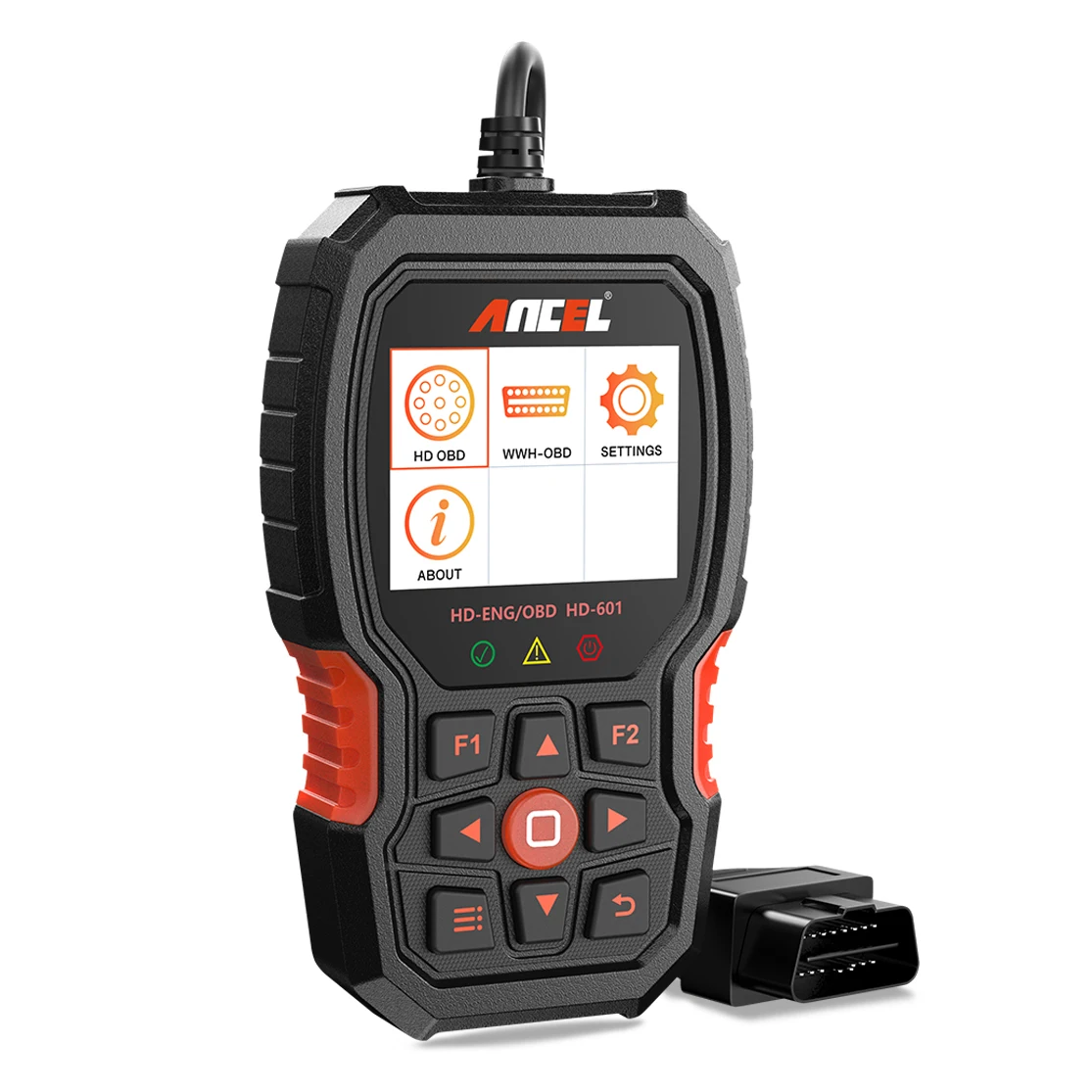 Professional Car Scanner ANCEL HD601 Heavy Duty Trucks Code Reader For J1939 J1708  Diagnostic Full System Automotive Scanner