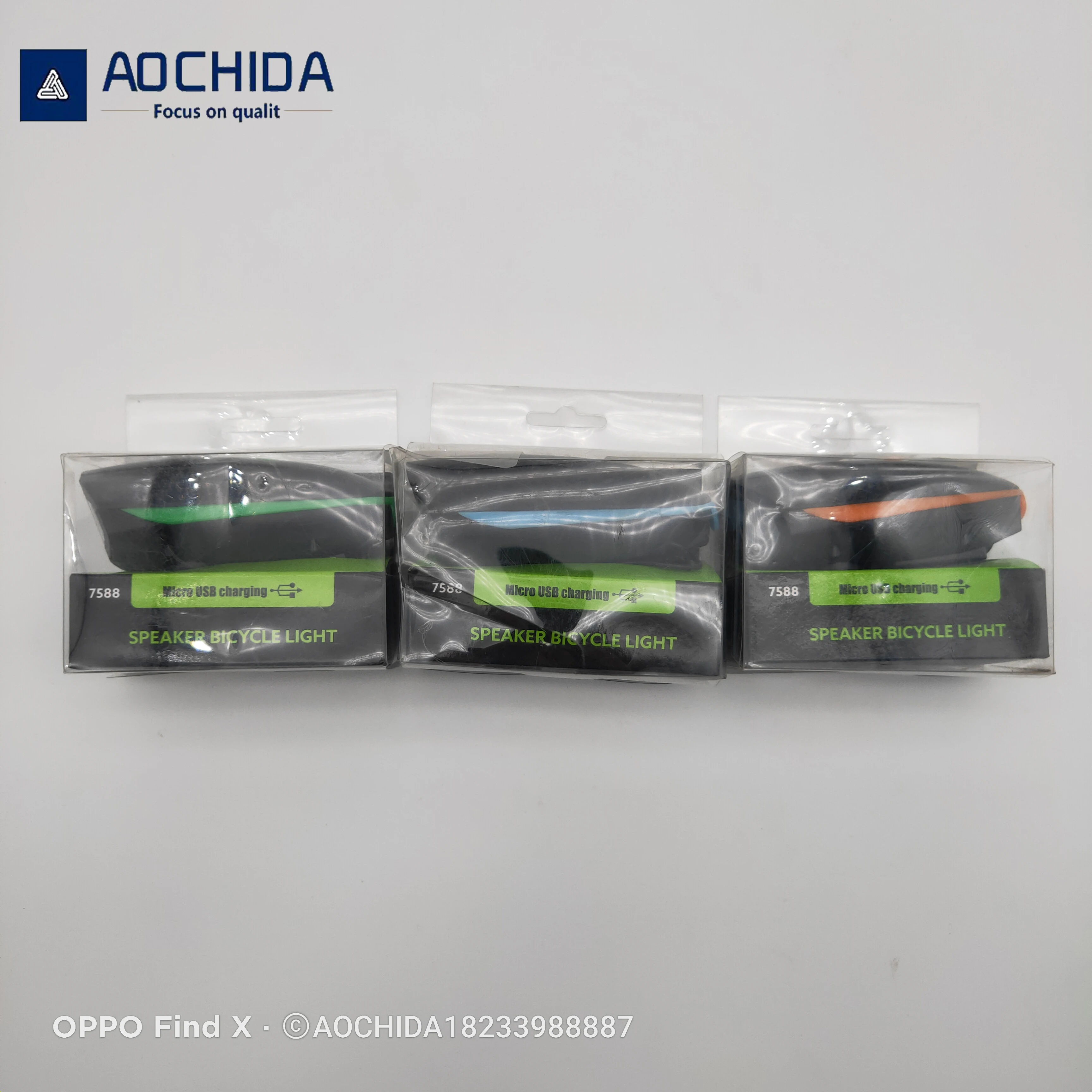 7588 зарядный фонарный USB-интерфейс с цветным интерфейсом регулировка яркости громкий звук аксессуары для велосипедного оборудования
