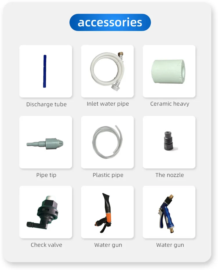 2024 Hotel cleaning supplies easy to operate and install venturi chemical dispenser for dilution with 6 meters foam gun