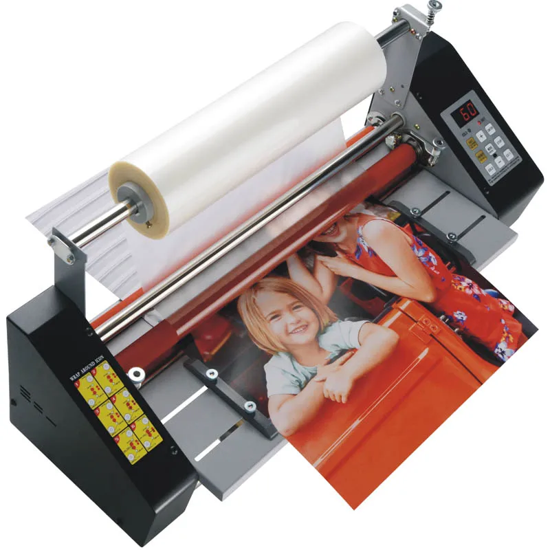 Laminating machine cold/hot laminating machine paper photo menu over film pressing machine