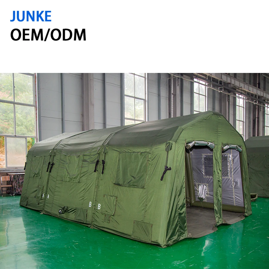 decontamination Inflatable tent Customized OEM/ODM New Outdoor large camping Medical fire shelter rescue tent factory outlet