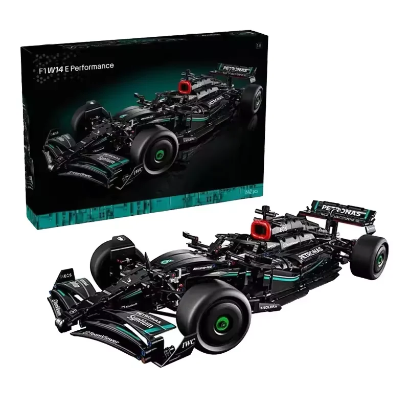 Новый 42171 F1 W14 E строительные блоки супер спортивный автомобиль сборка модели автомобиля игрушки кирпичи