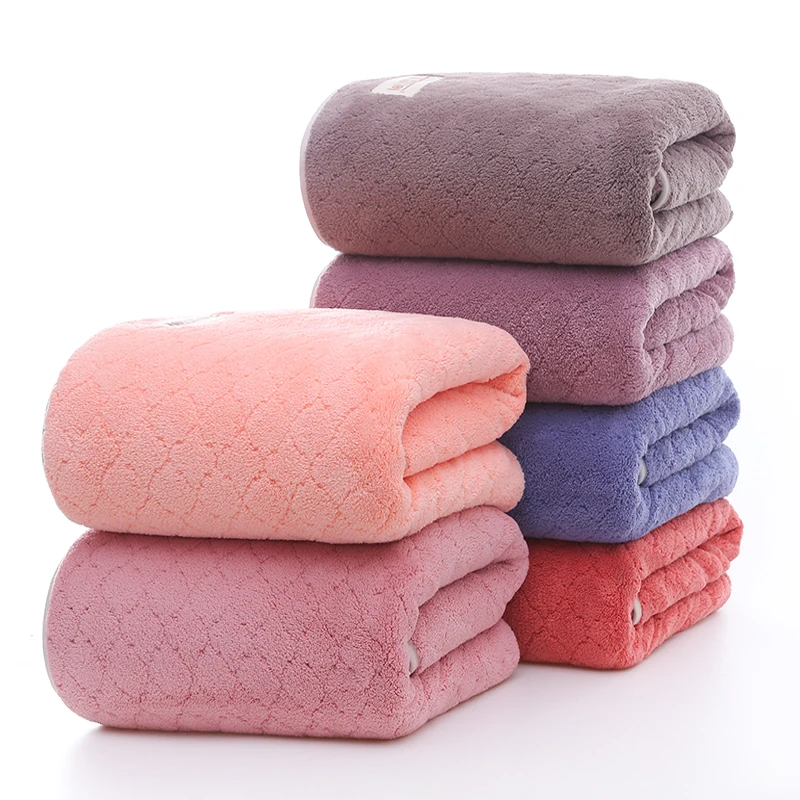 Microfiber Coral Velvet bath towel hair quick dry Multipurpose Swimming Fitness Sports bath towel