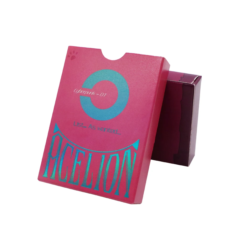 Personalized Sexy Japanese Nude Women Girl Poker Cards Rfid Pink Playing Cards With Case