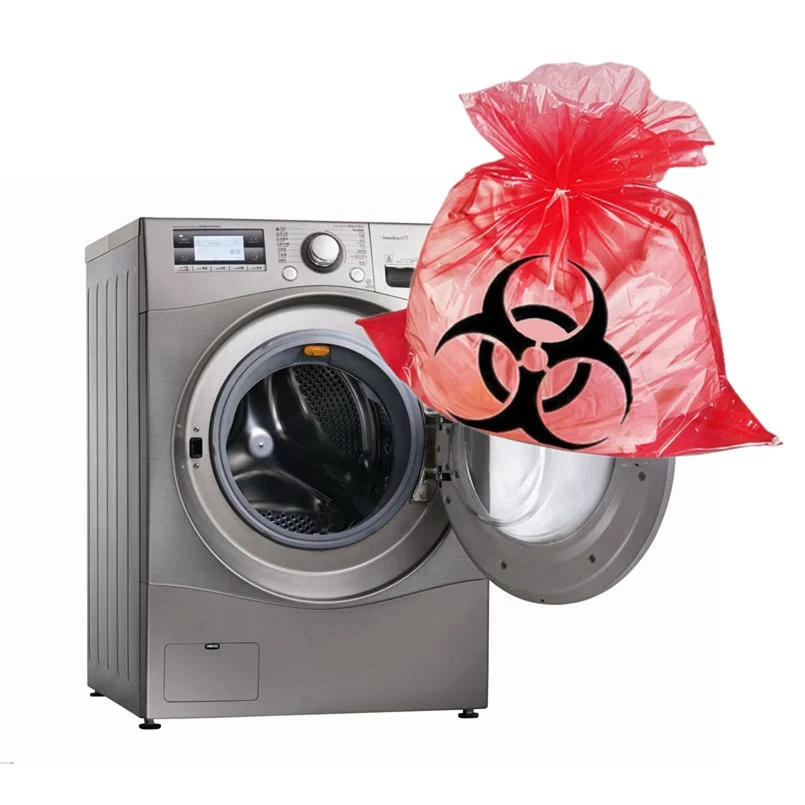 hot & cold hospital PVA water soluble laundry Bag for infection control