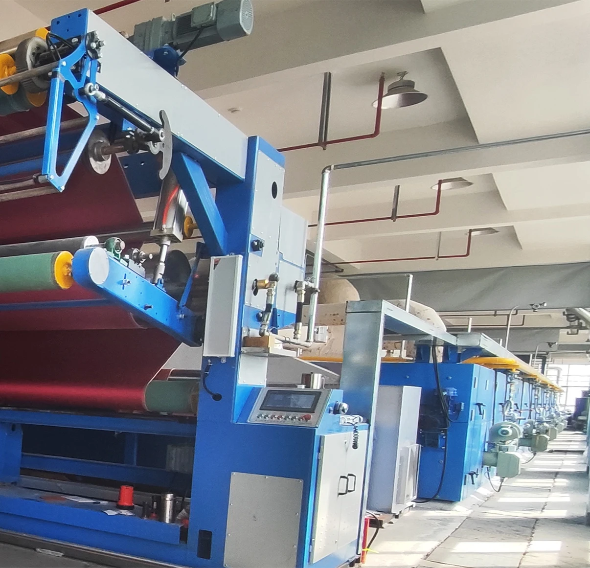 Youneng Home textile fabric stenter machine textile finishing Manufacturing plant