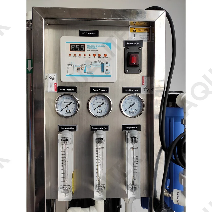 Seawater Desalination machine  Pure Water Commercial 1500gpd Water Reverse Osmosis Purification Ro Machine With Ce Osmosis Versa