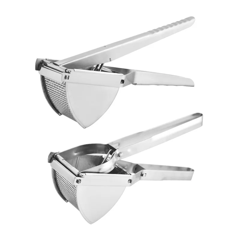 Potato Mashers Sopito Stainless Steel Potato Ricer Multifunctional Fruit Vegetable Masher for Smooth Fluffy Mashed Potatoes