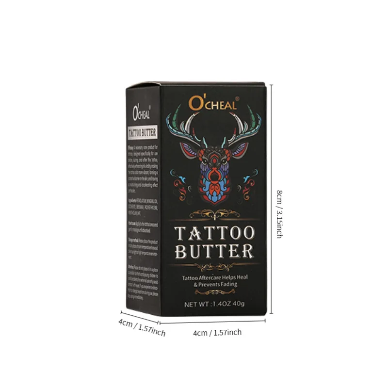 Aftercare Healing Ointment Tattoo Balm Tattoo Aftercare Cream Tattoo Butter For Color Enhancement Balm Butter Stick Repair Cream