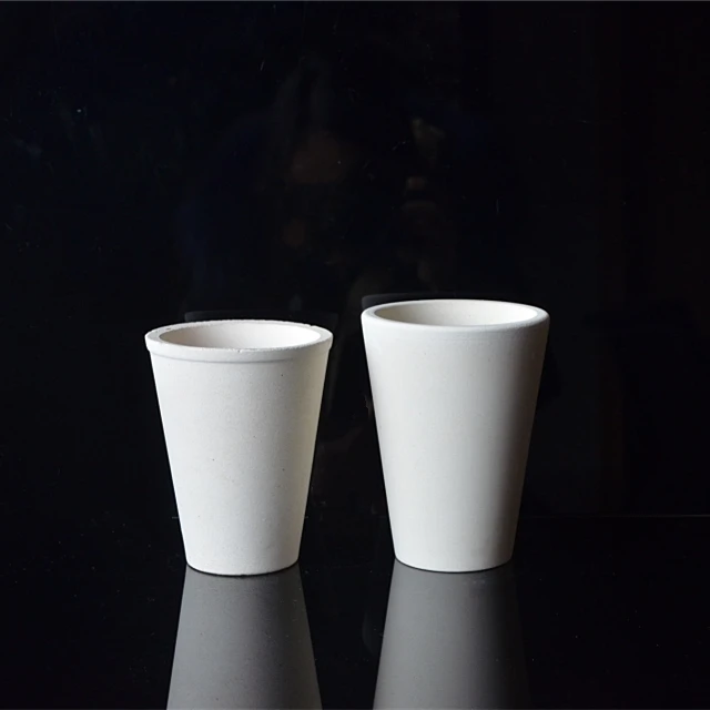 Ceramic clay refractory crucible wholesale from manufacturer