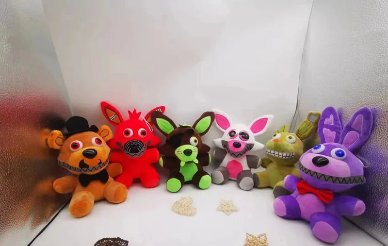standard famous cartoon character Five Nights at Freddy Plush movie character soft toys
