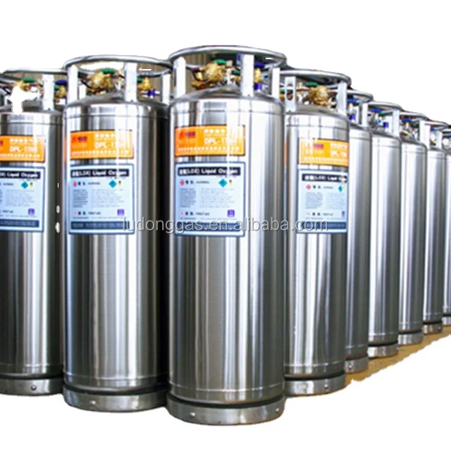 175L 195L 210L 500L Cryogenic Welded Insulated Dewar Cylinder for Liquid Oxygen/Nitrogen/Argon/CO2 Gas