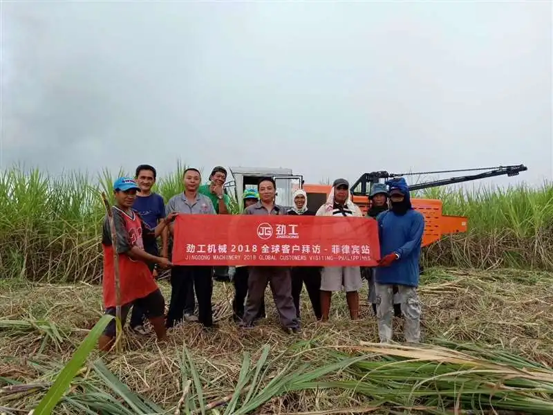  Комбайн Jinggong 4GL-1 с цепочкой на гусеничном ходу цельный сборщик сахарного
