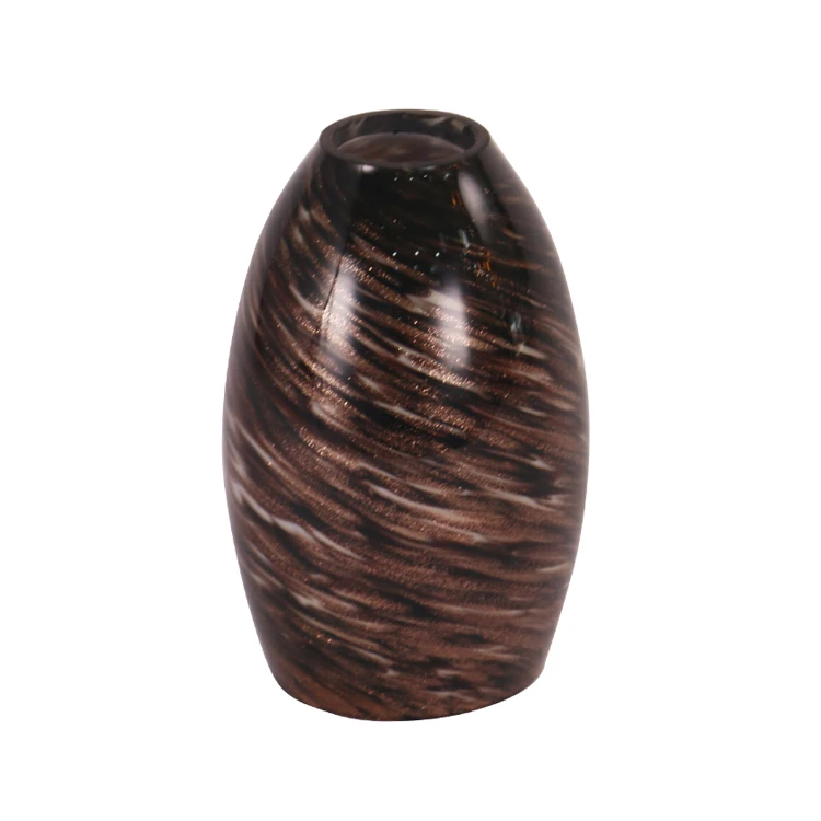 Prevent Light Glare Lampshade Black Gold Mix Coloured Pendant Glass Lamp Shade