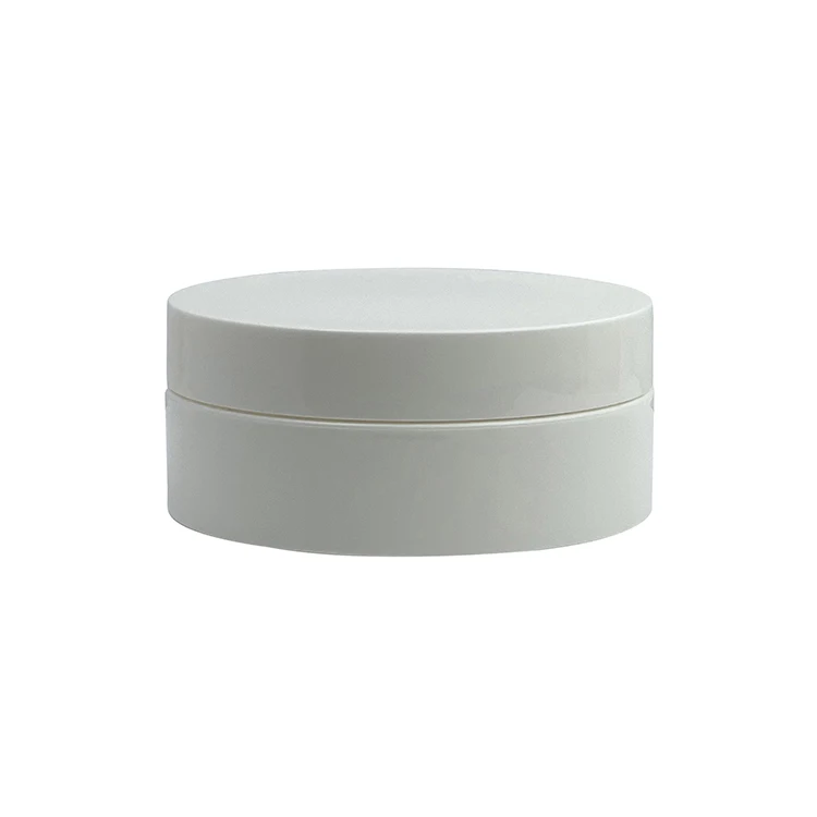 30ml 50ML 100ml 200ml Empty Custom Color OEM Round White Opaque plastic empty PP clear cosmetic cream plastic jar