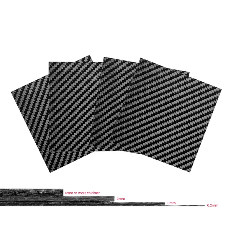 heat resistant carbon fiber laminated sheet 0.2mm 2mm 4mm 6mm carbon fiber plate sheet