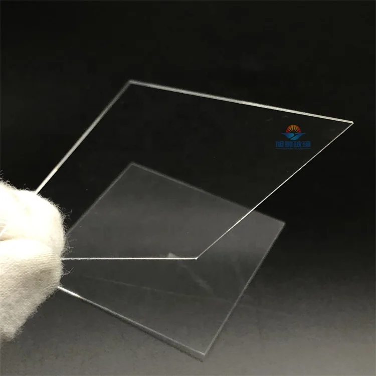 Guangdong High transmission clear fused sicila glass quartz substrate