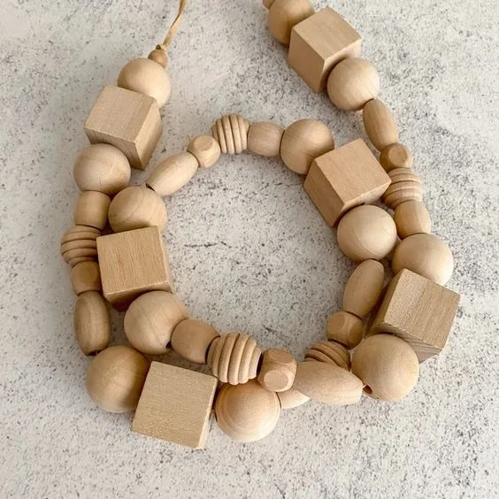 Wholesale 10mm Spacer Wooden Beads Eco-Friendly Unfinished Round Balls Maple Wood Beads