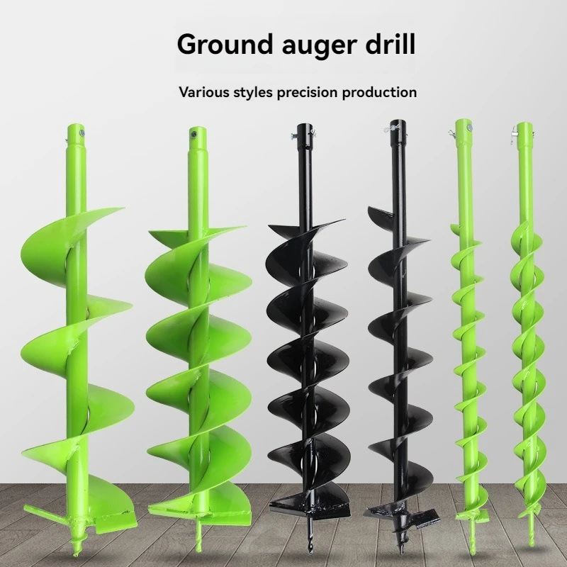 Big Tree Wholesale Alloy Garden Earth Digging Holes Ice Auger Earth Auger Drill Bits Power Tool Accessories Spare Parts
