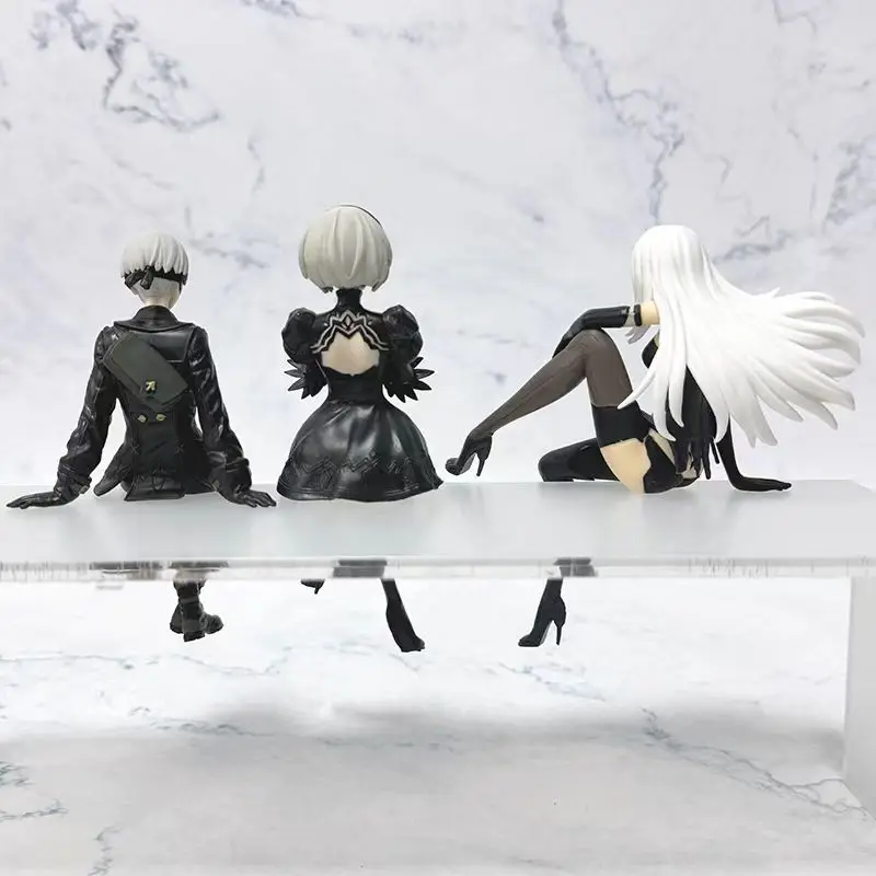 3 Styles PVC Anime Figure Yorha 2B A2 Nier Automata Figure Figura Model Toy Doll Sexy Girls Anime Statue Figurine