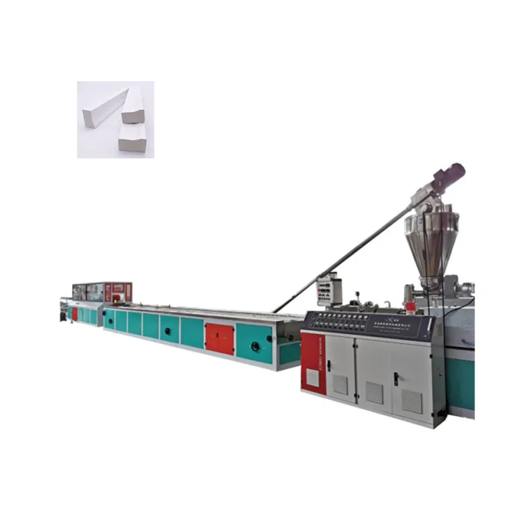WPC Plastic Window Door Frame Profile Extruder Making Machine