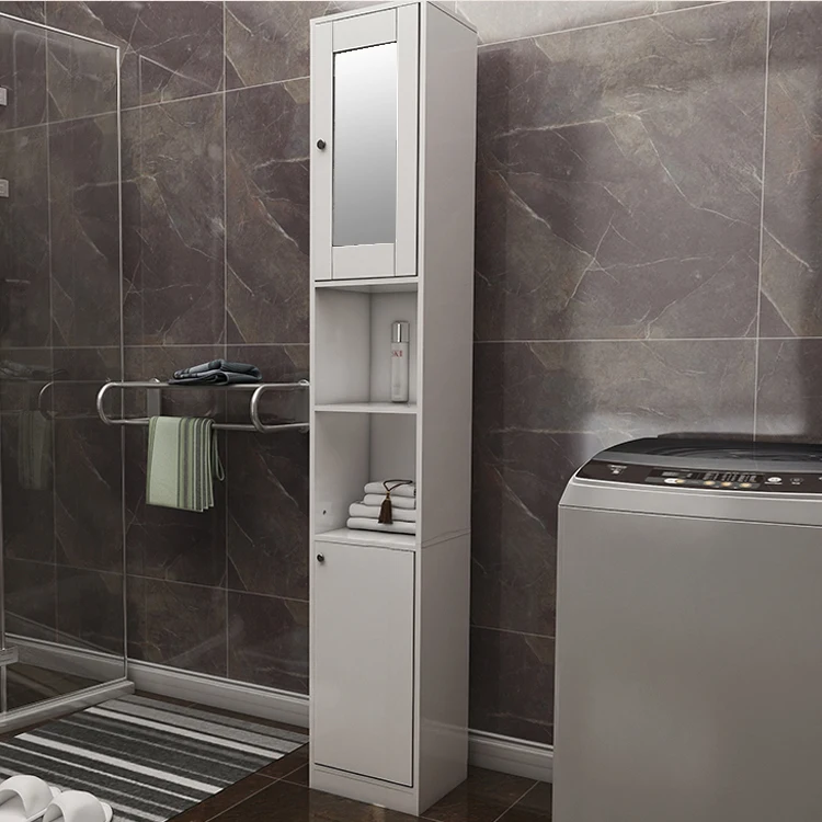  Meuble Salle De Bain узкий угол готовые белая кухонная мебель современная полка для хранения вещей