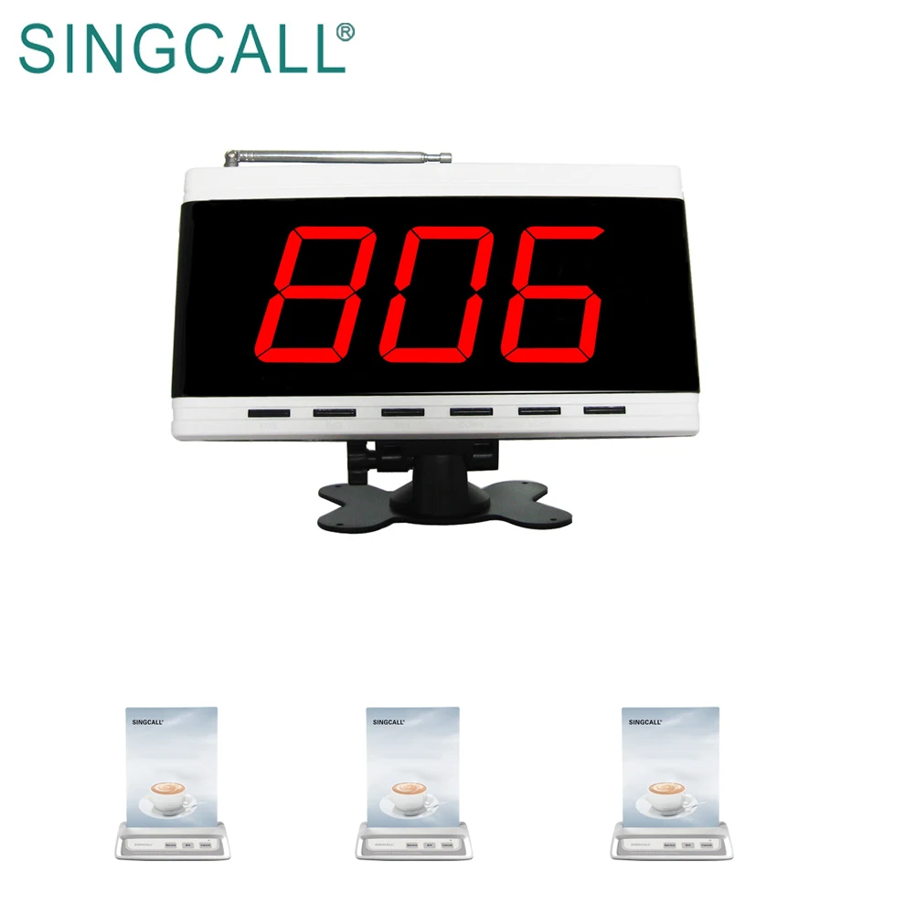  SINGCALL Беспроводная система связи для ресторана кафе вызова