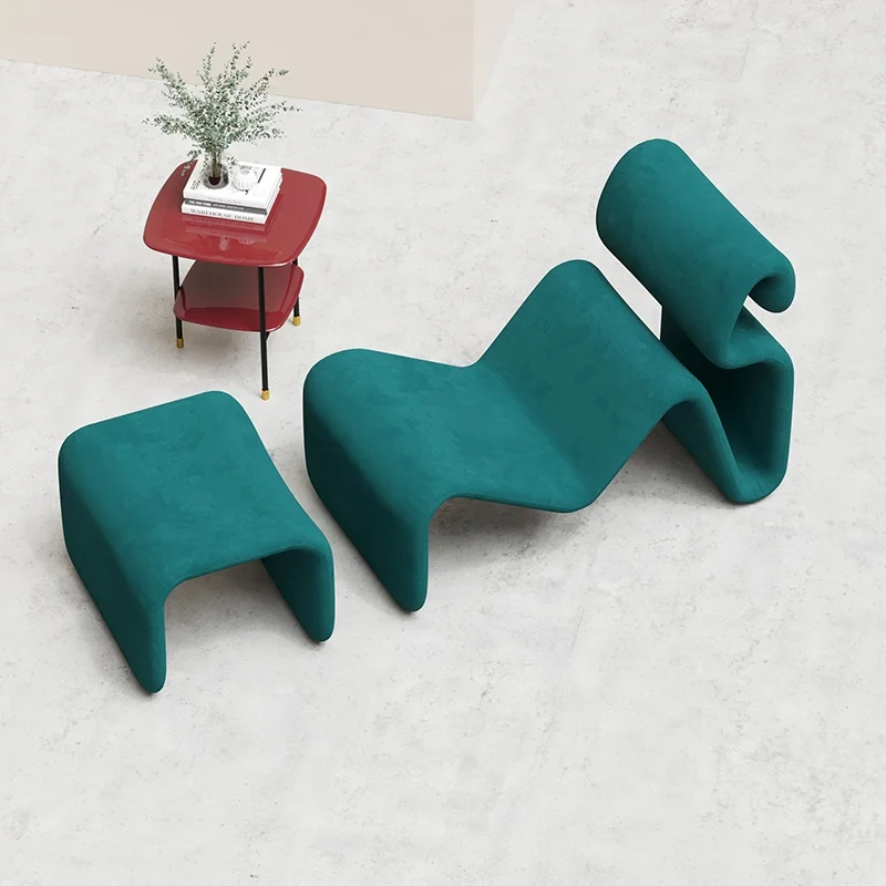 Современная дизайнерская мебель из стекловолокна и ткани