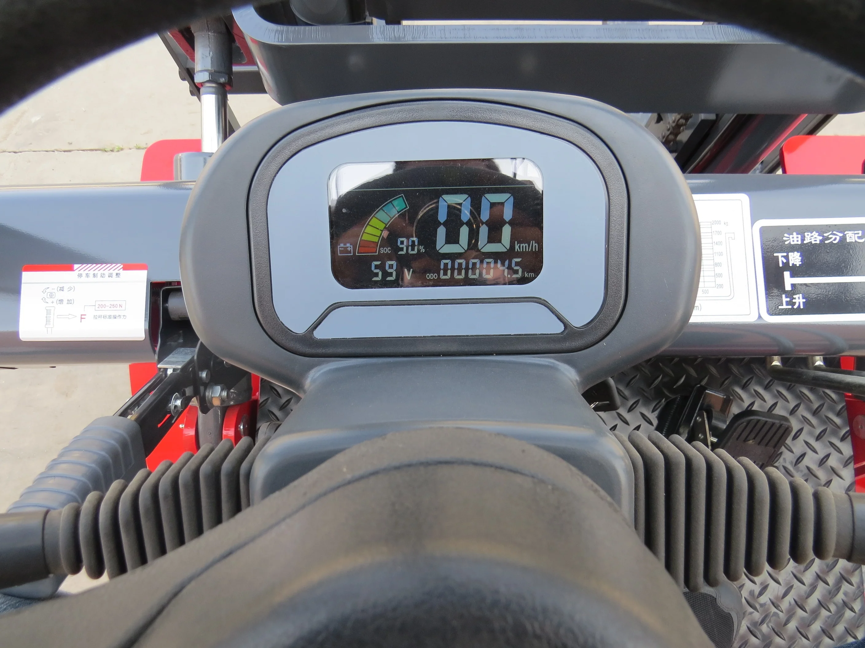 Hyder Counterbalance Fork Lift Truck 0.75t 1t 1.5t 2t 2.5t 3t Hydraulic Stacker Electric Forklifts Warehouse Use Empilhadeir