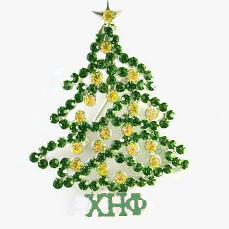 Chi Eta Phi Crystal Rhinestones Pins Bracelet Greek Sorority & Fraternity XHO Christmas Gift Nursing Sorority Jewelry Brooch