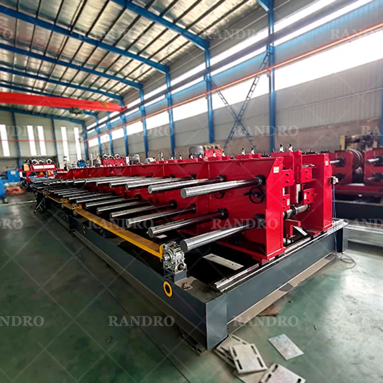 RANDRO Custom Perforated Type Slotted Cable Tray Ladder Making U Channel Cold Roll Forming Machine