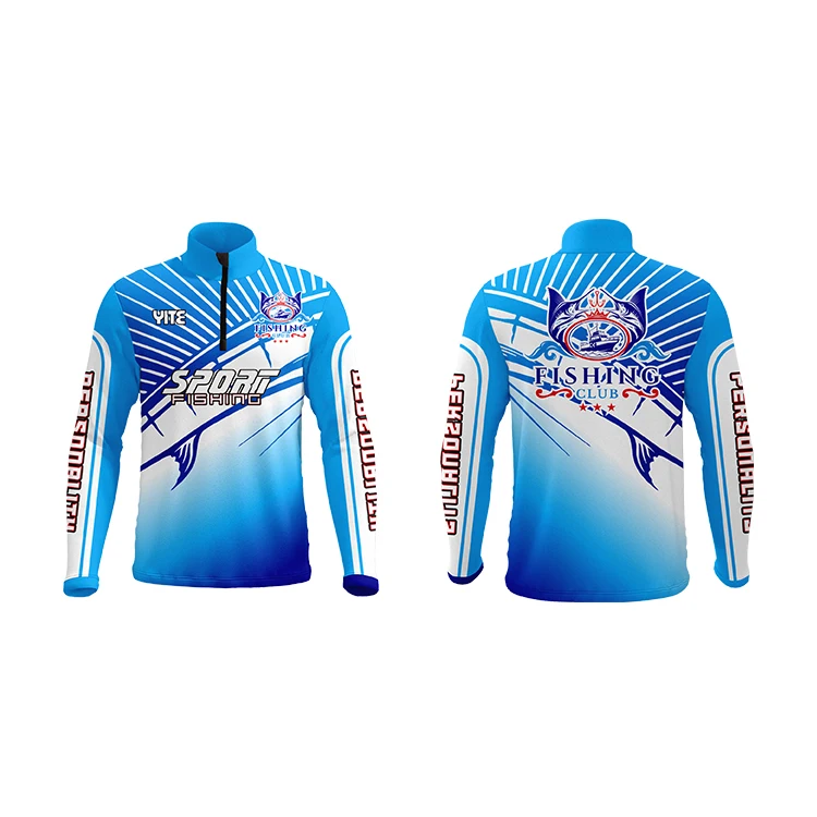High quality fishing shirts for sale fishing apparel custom soft fabric fishing wear