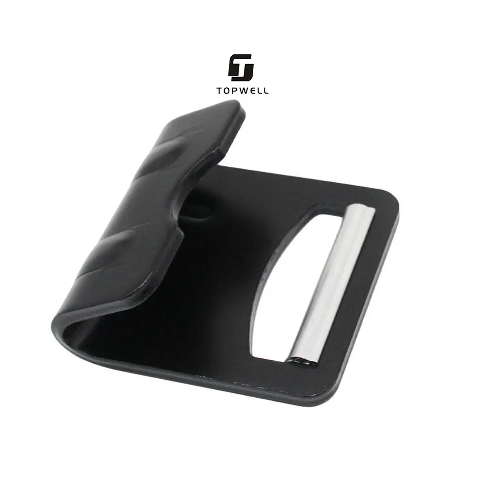 3 Inch Metal J Winch Strap Hook Webbing Tie down Hook Hardware Flat Hook for Cargo Control