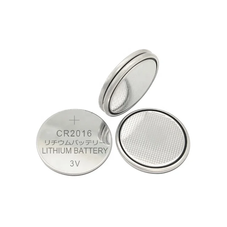 
lithium watch pilas 3v coin cell bateria cr 2016 battery cr2016 