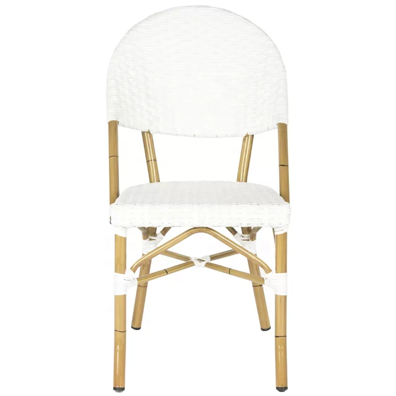 Rattan outdoor French Style Bistro Chair  used for restaurant