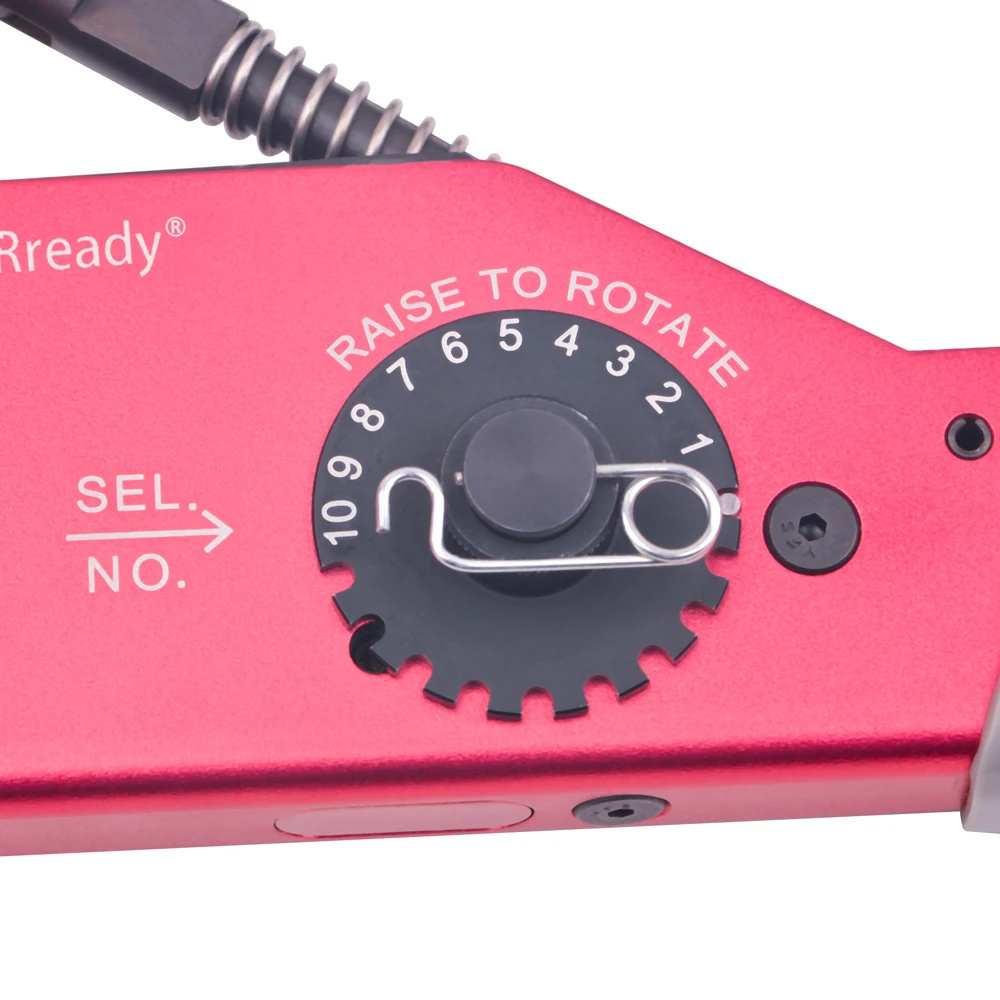 JRready XCXY-02 14-22AWG Four-indent Hand Wire Crimp Tool Adjustable Railway Crimp Pliers