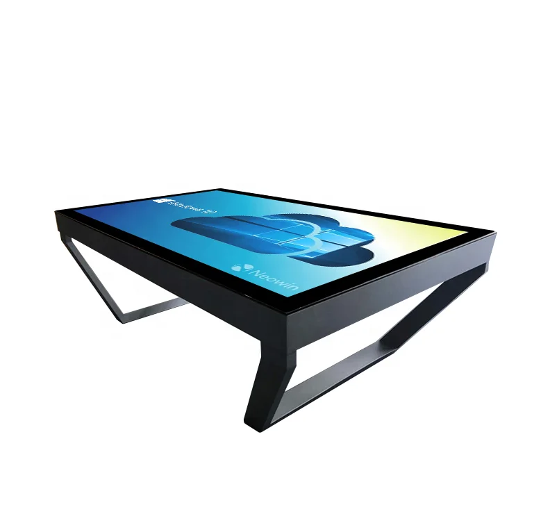 
Coffee shop/restaurant touch interactive smart table with multi touch waterproof game table 