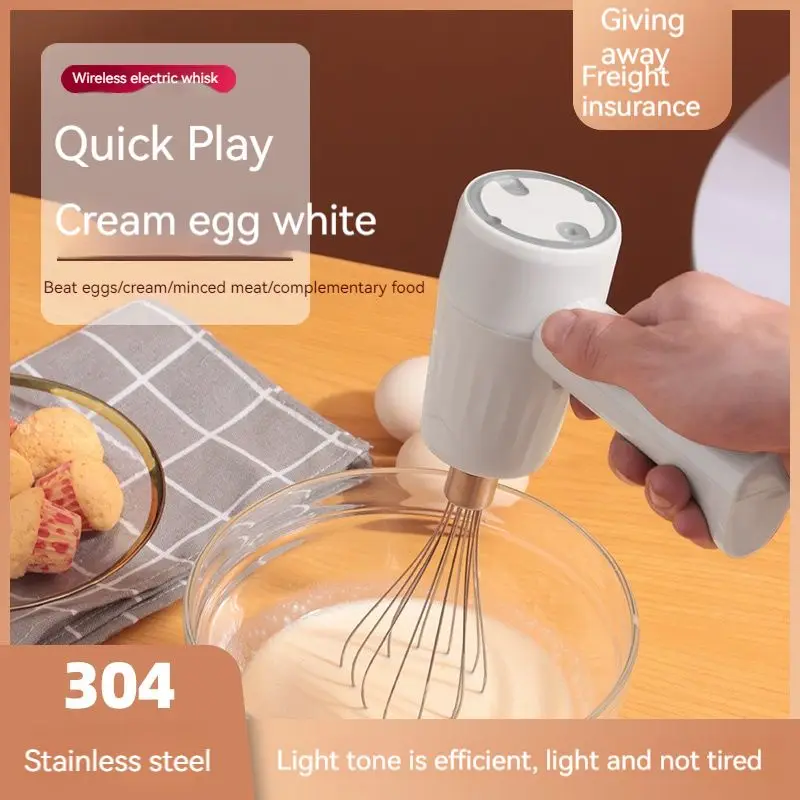 New Portable Blender Usb Rechargeable Multifunctional Mini Electric Breaking Egg Blender Milk Frother Food Mixer
