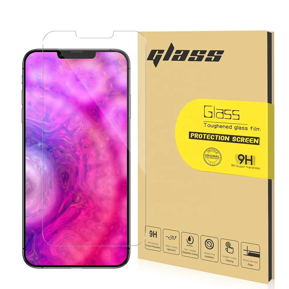 Amazon Top Seller 2.5D HD Clarity Full Glue High Transparent Tempered Glass Screen Protector For iPhone 13