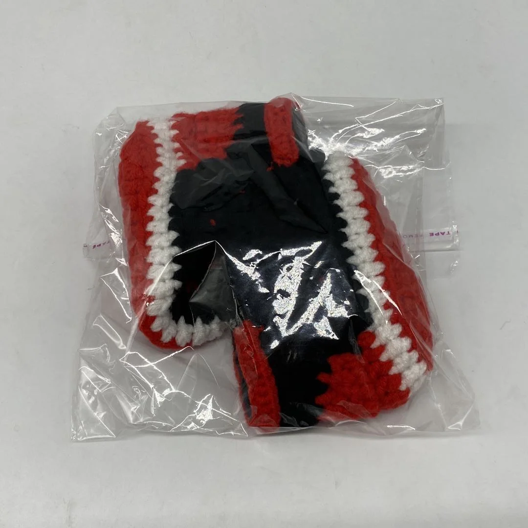 
OEM service new design yellow crochet sneakers four season indoor wear infant cotton crochet handmade newborn baby shoes 