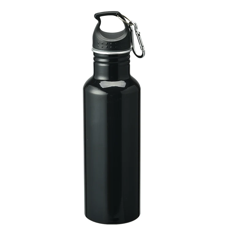 2021 Sport Bike Cheap Big Single Wall Straw Aluminum Water Bottle 1 Liter