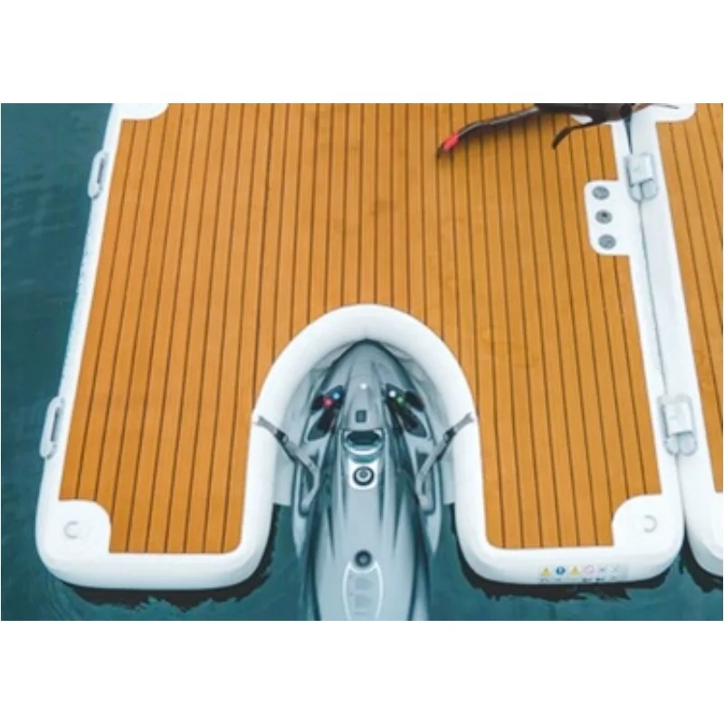 Inflatable Water Platform Floating Platform Floating Pontoon Jet Ski Floating Dock Floating Jet Ski Dock