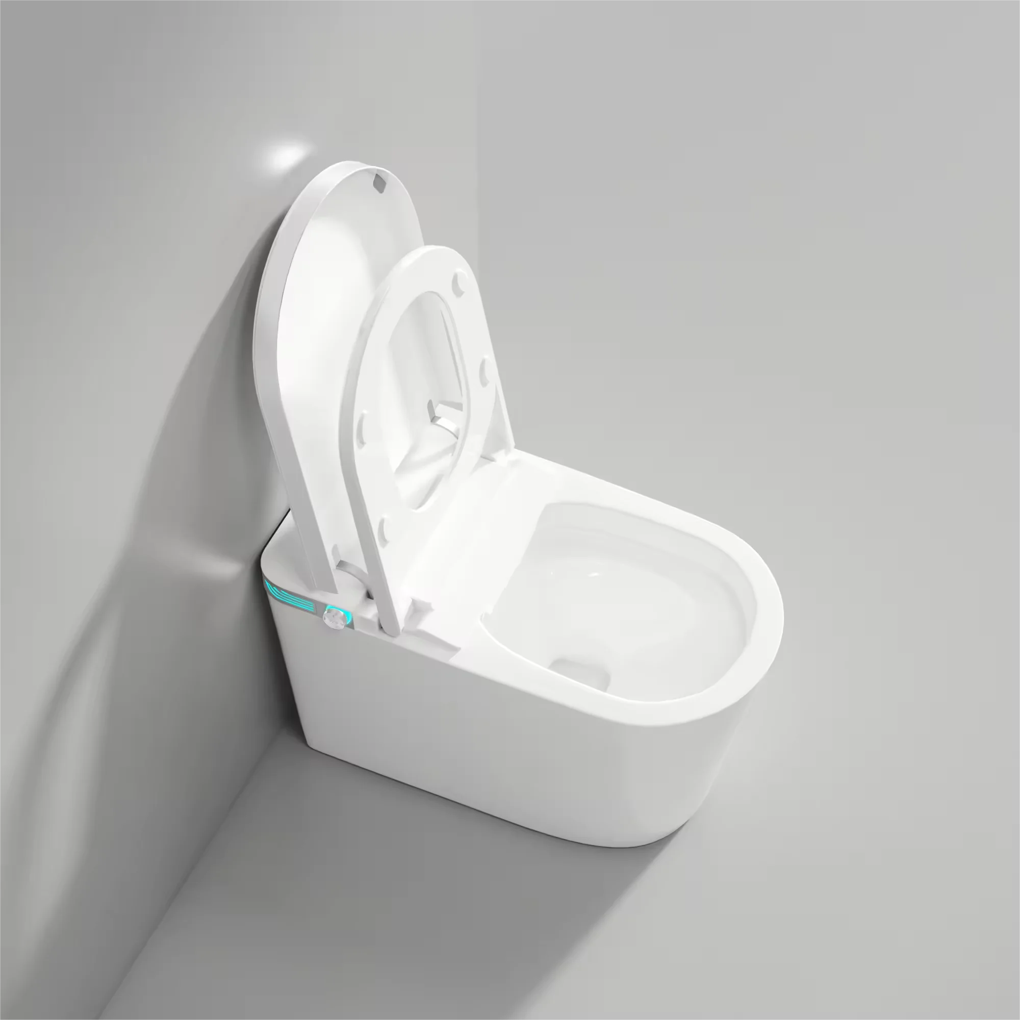 Xiamen Smart Bidet Toilet Seat with AUTO Tankless Toilet with Remote Control Smart Lady care Wash Nozzle Water Closet Toilet