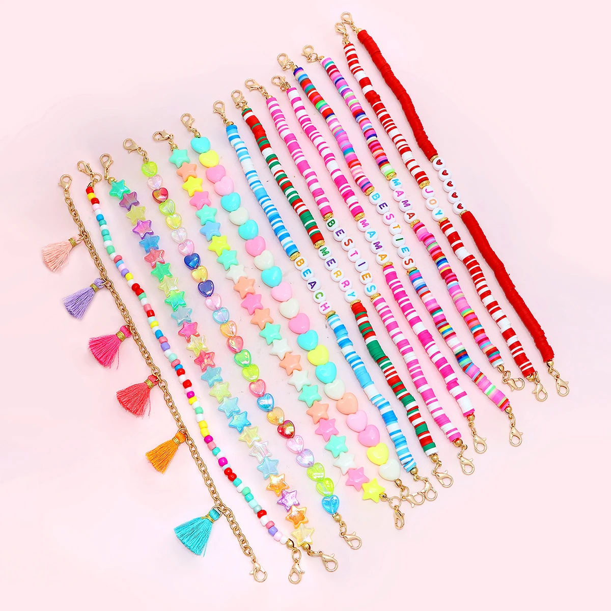 2024 RTS New Arrival Turquoise Trucker Hat Chains DIY Polymer Clay Baseball Cap Chains Halloween and Christmas Gifts Accessories